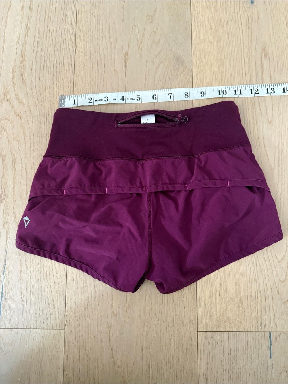 Ivivva Deep Plum Athletic Shorts size 8
